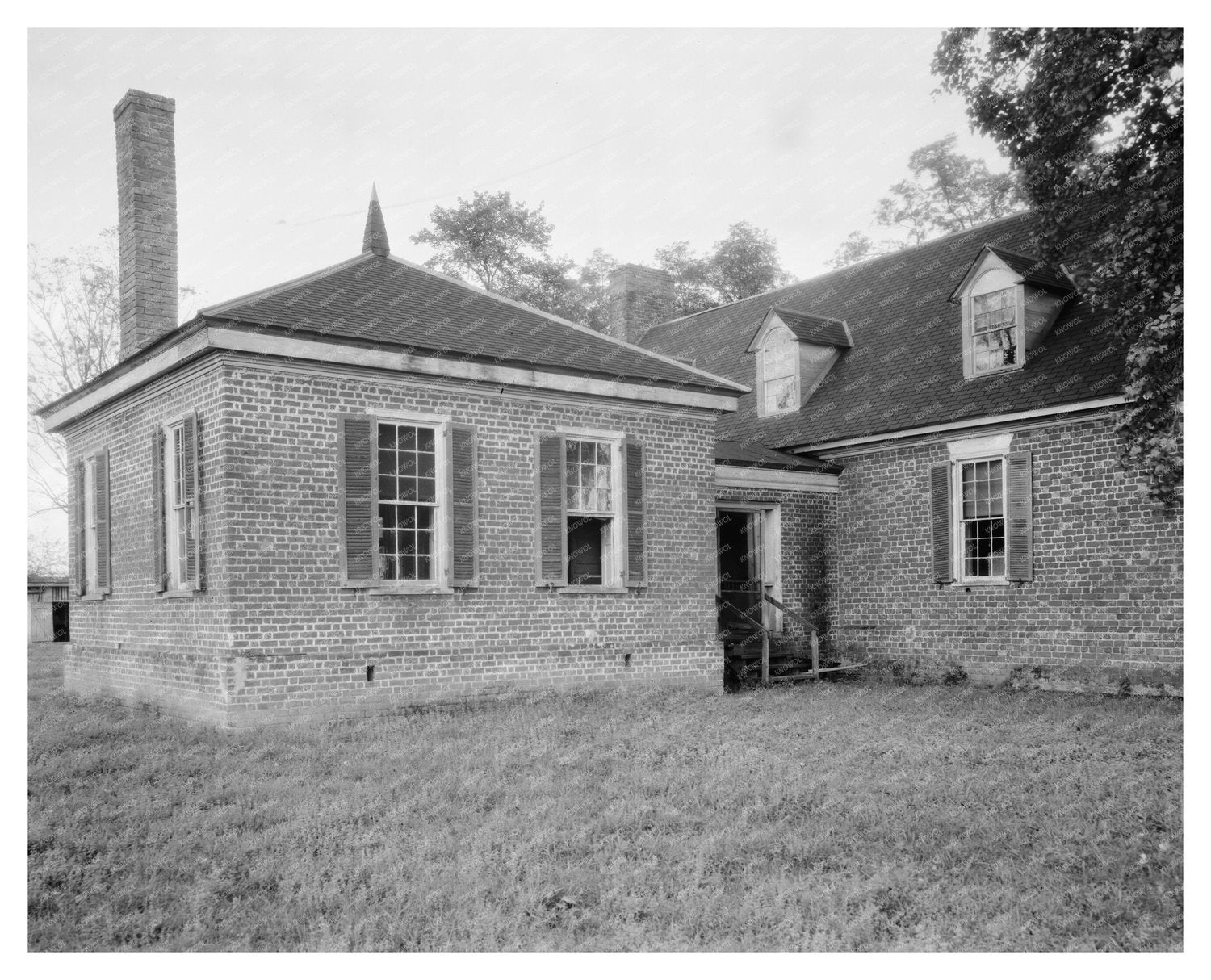 Vintage Architecture in Charles City, VA, 1953