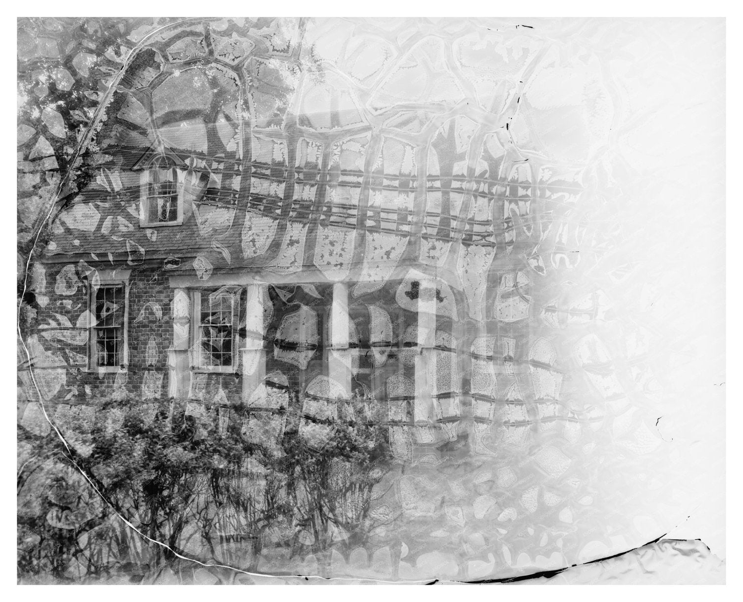 Charles City, VA Architecture Photo, 1953