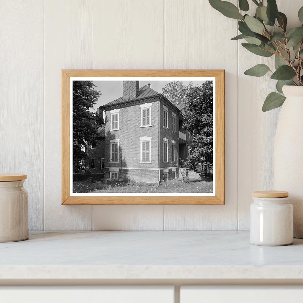 Historic House in Caroline County, Virginia, 1953