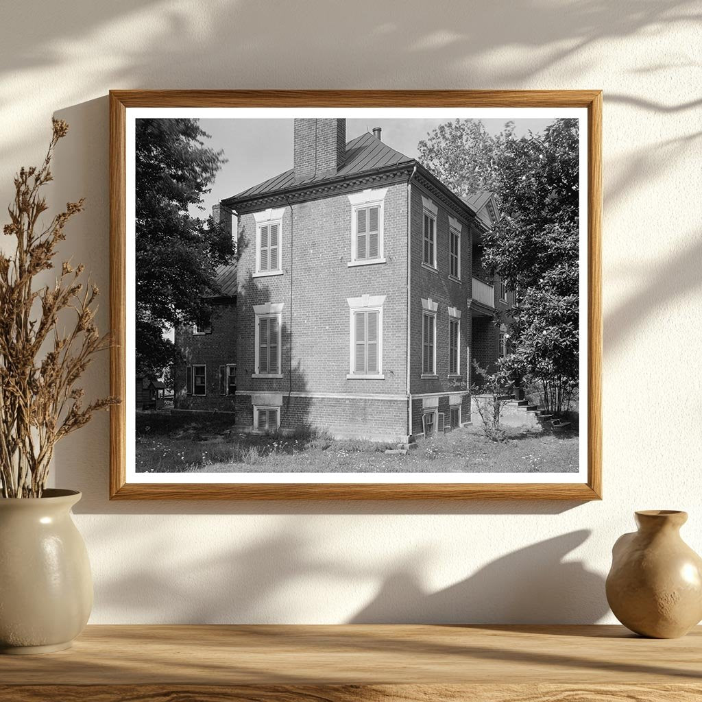 Historic House in Caroline County, Virginia, 1953