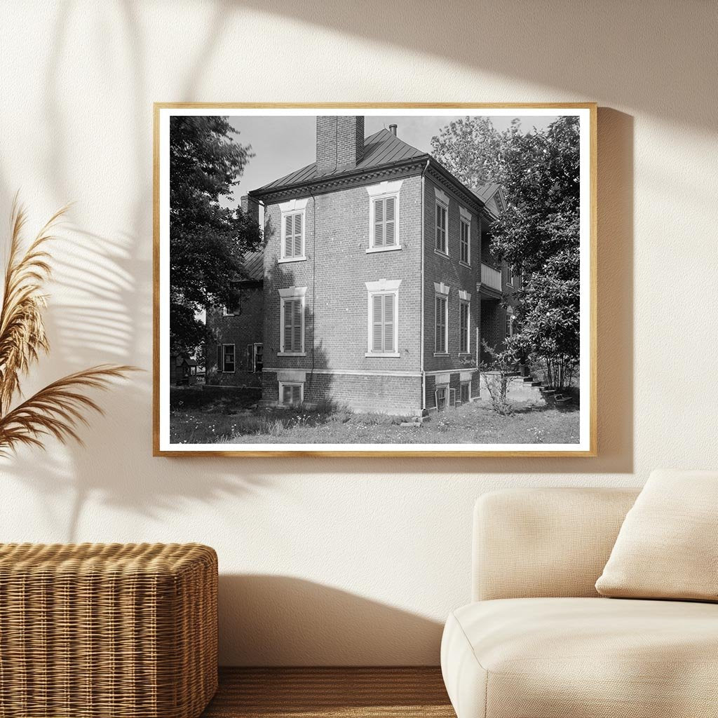 Historic House in Caroline County, Virginia, 1953