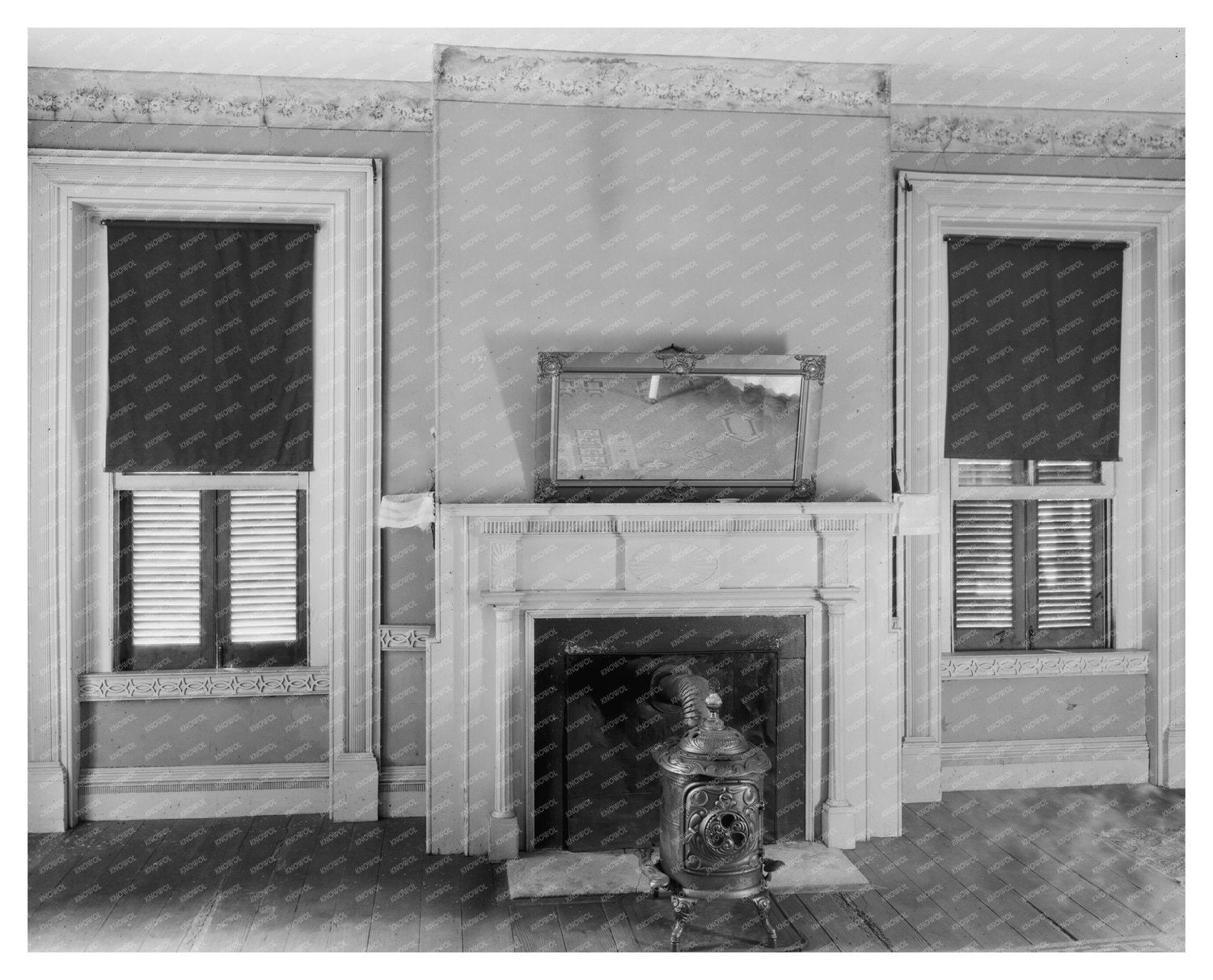 Historic Interior Scene, Caroline County, VA, 1953