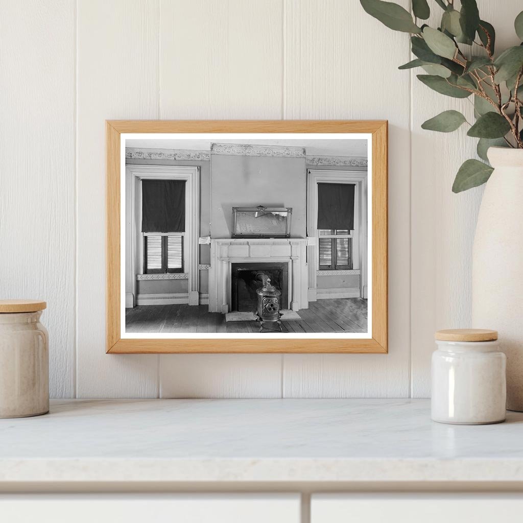 Historic Interior Scene, Caroline County, VA, 1953