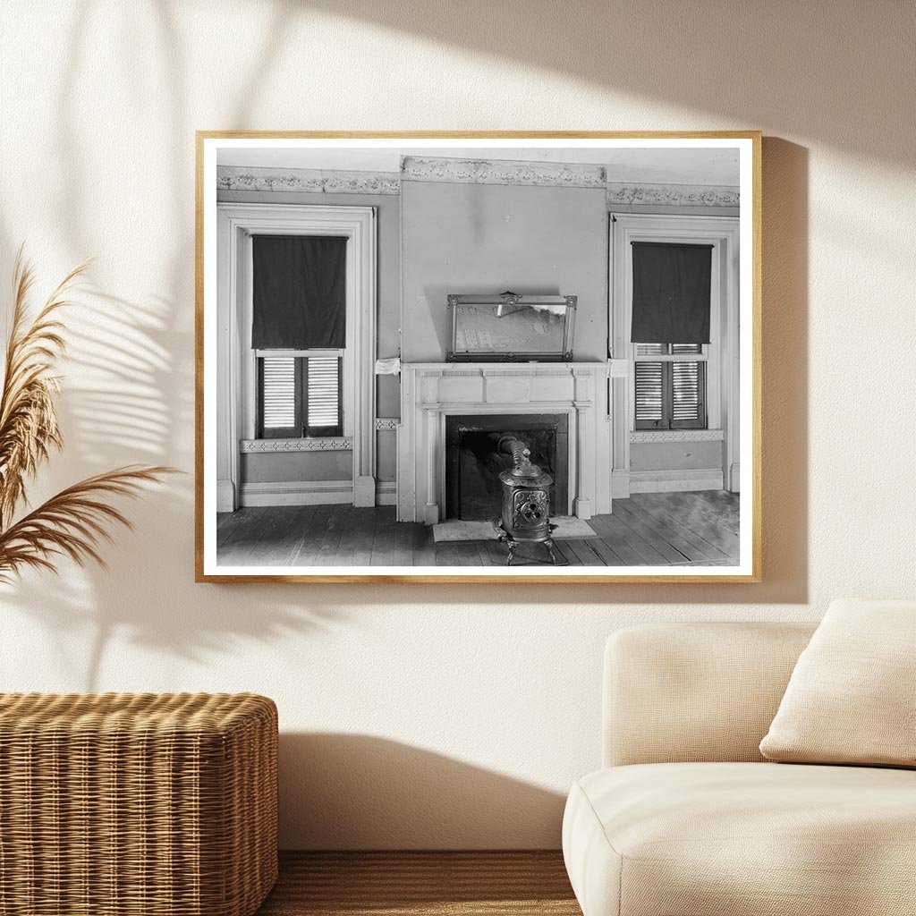 Historic Interior Scene, Caroline County, VA, 1953