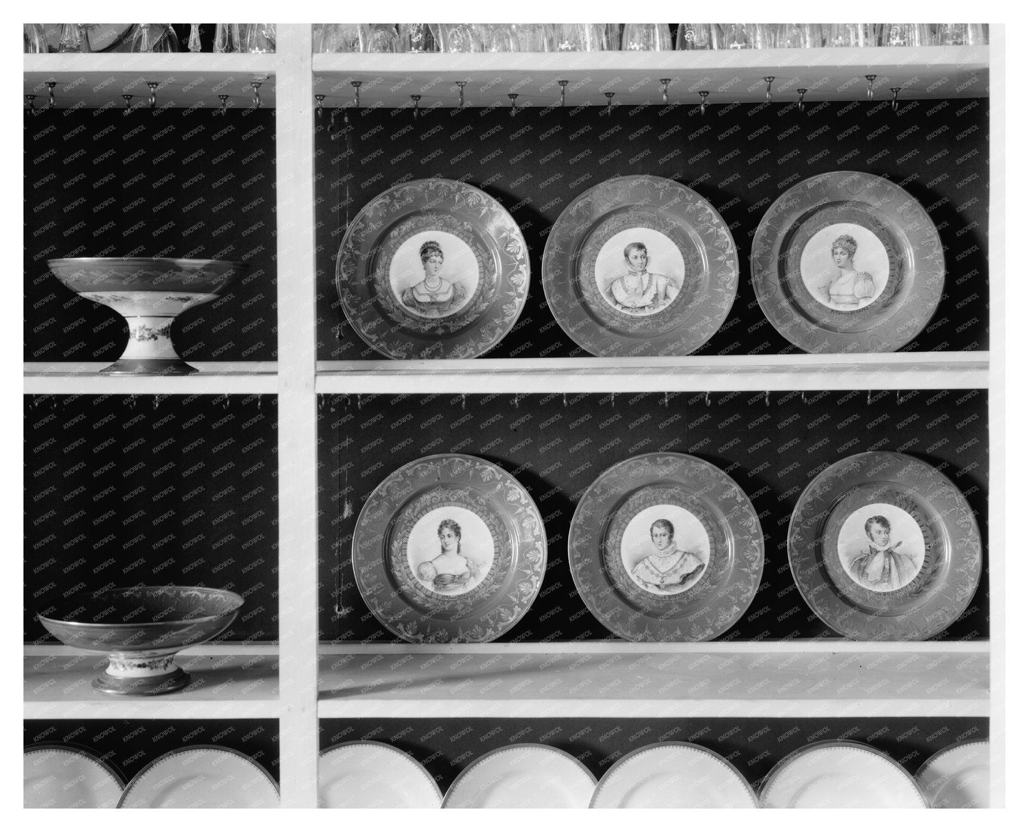 Lynchburg, VA Vintage Photograph of 19th-Century Interiors