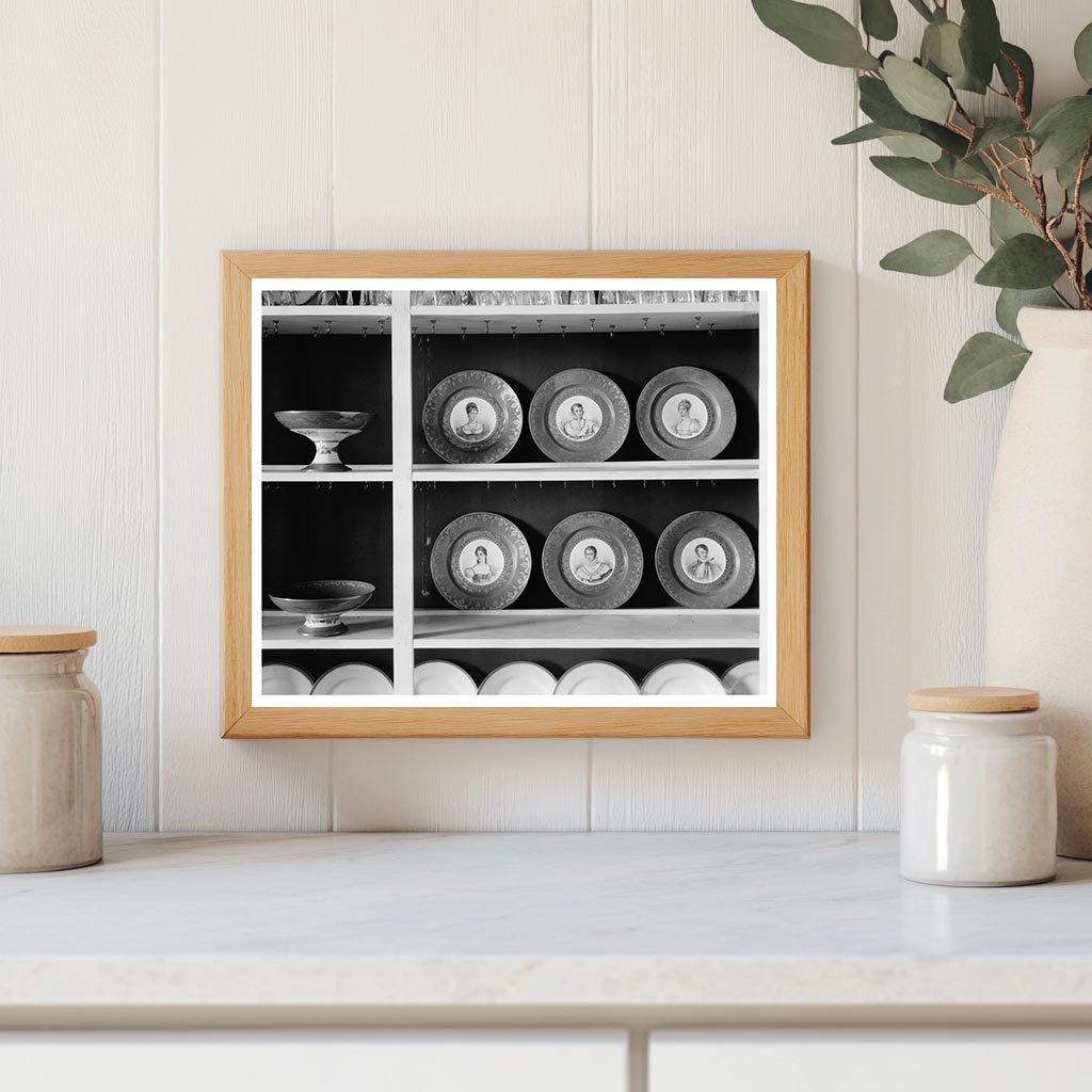 Lynchburg, VA Vintage Photograph of 19th-Century Interiors