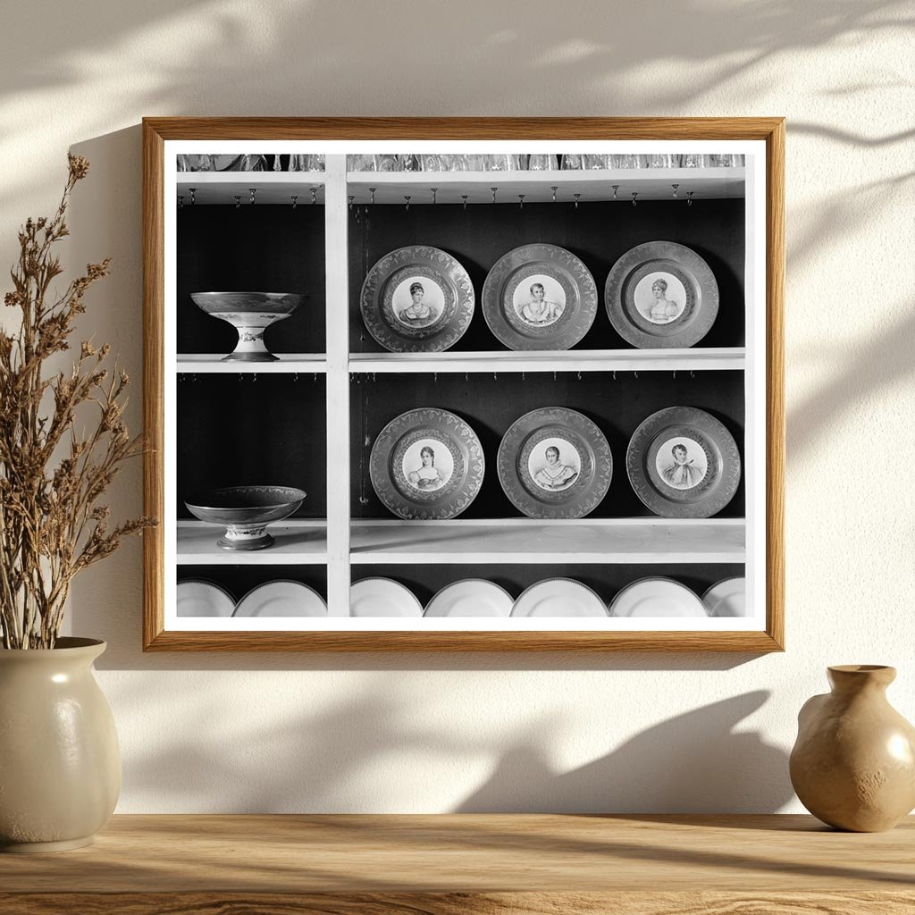 Lynchburg, VA Vintage Photograph of 19th-Century Interiors