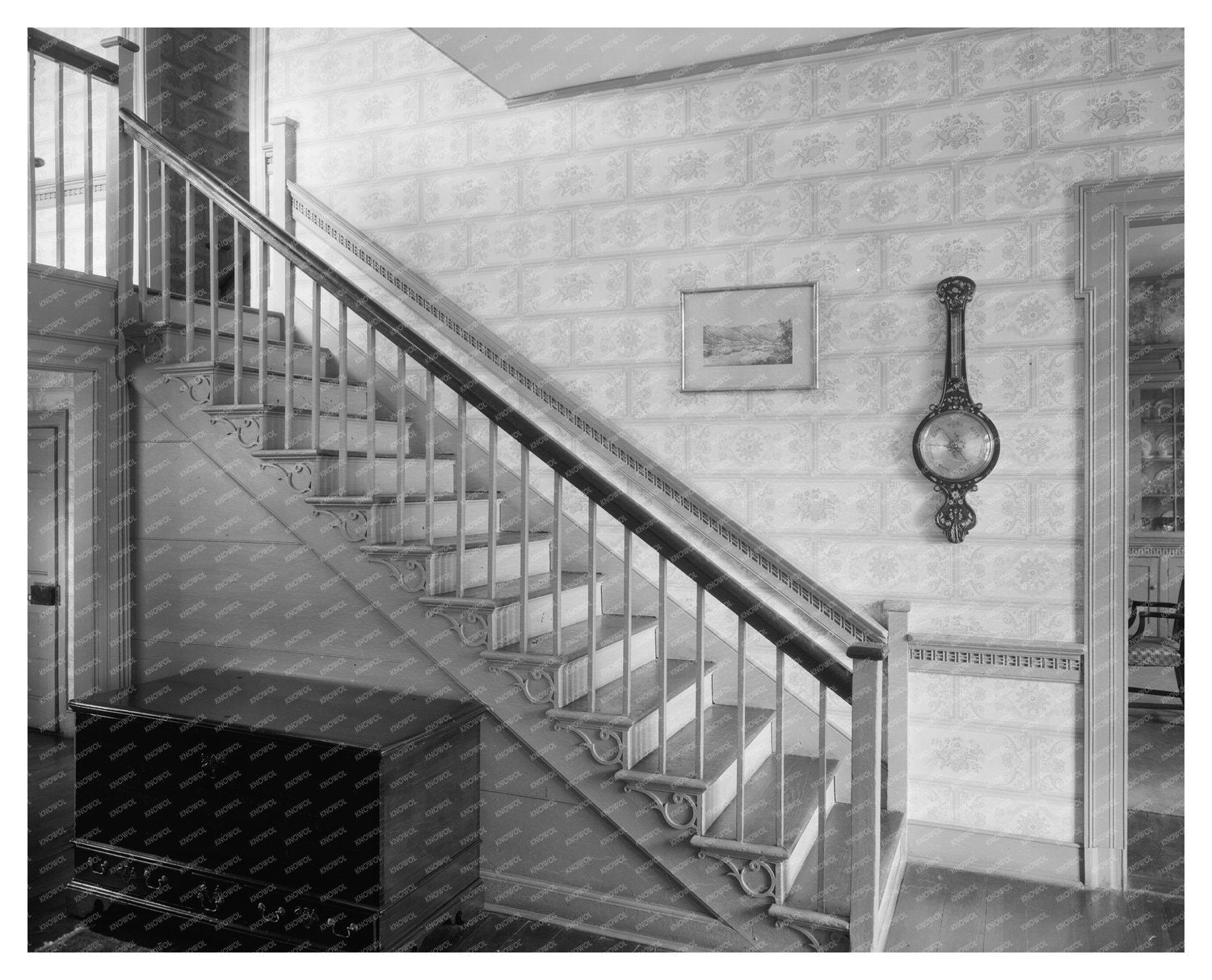 1930s Interior Staircase, Lynchburg VA - Architectural Herit
