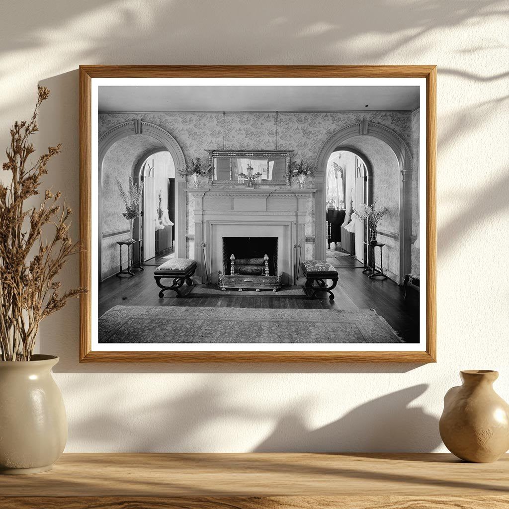 Early 20th-Century Interior, Lynchburg VA, 1953