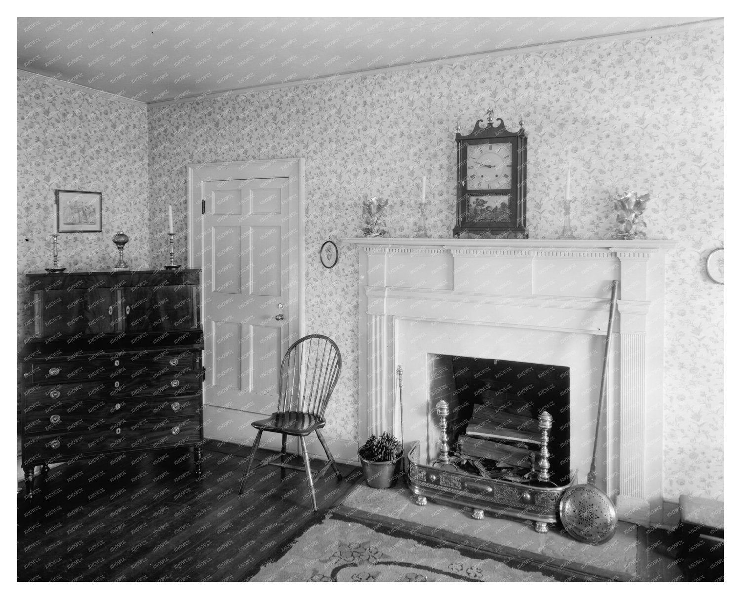Lynchburg, VA Vintage Interior Scene, Early 20th Century