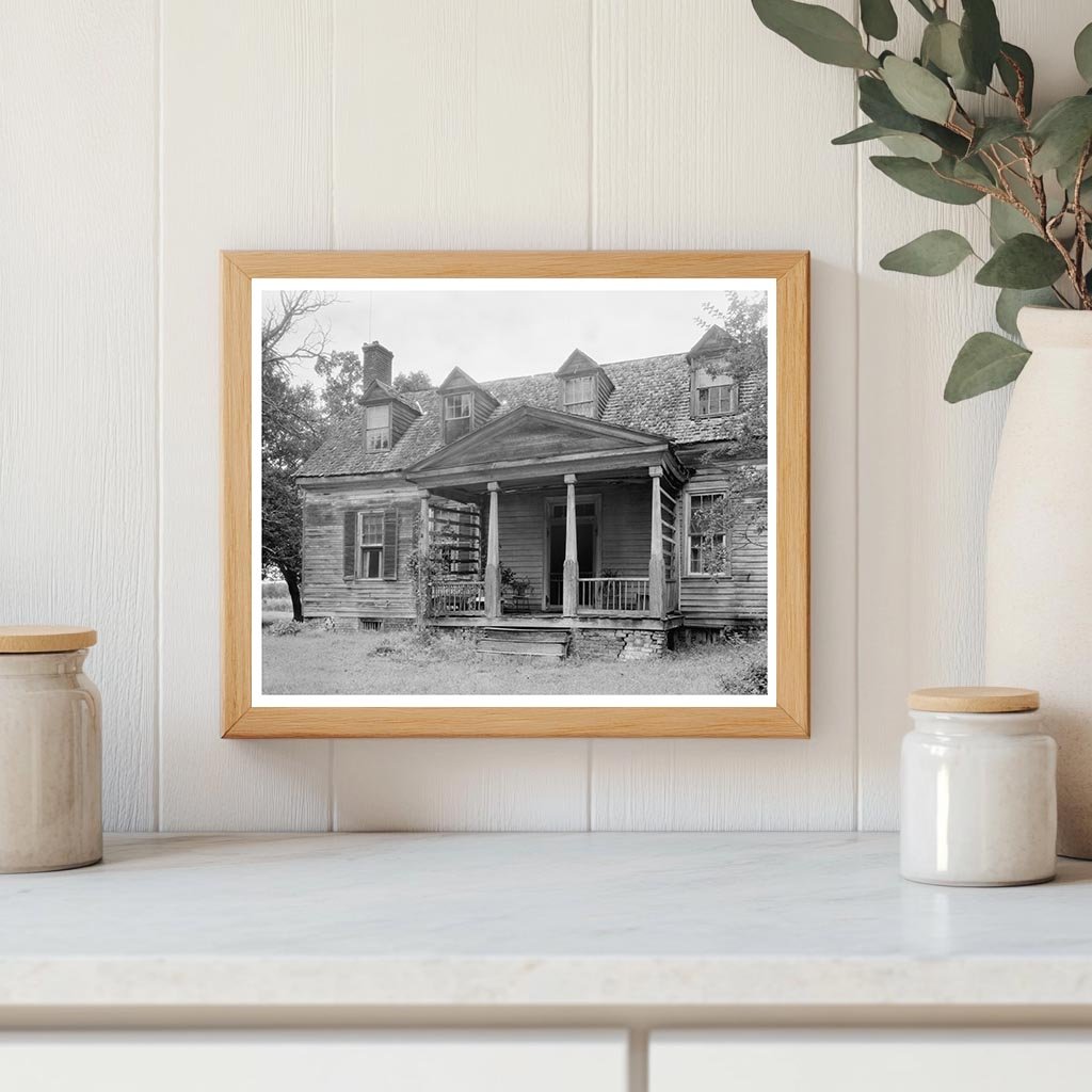 1730 Wooden House in Weyanoke, VA - Carnegie Survey