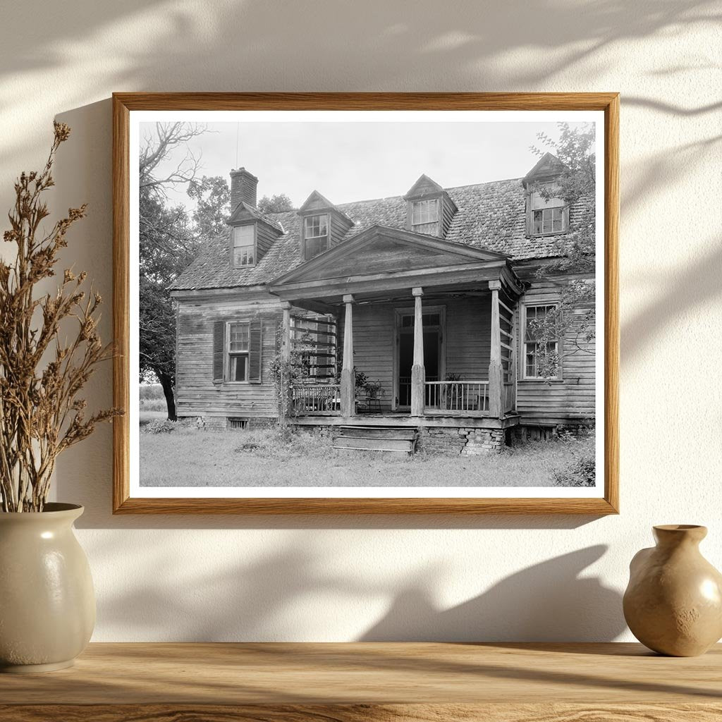 1730 Wooden House in Weyanoke, VA - Carnegie Survey