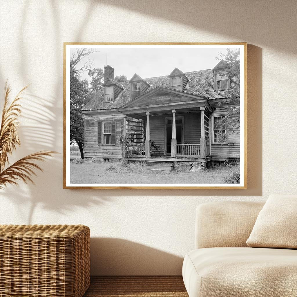 1730 Wooden House in Weyanoke, VA - Carnegie Survey