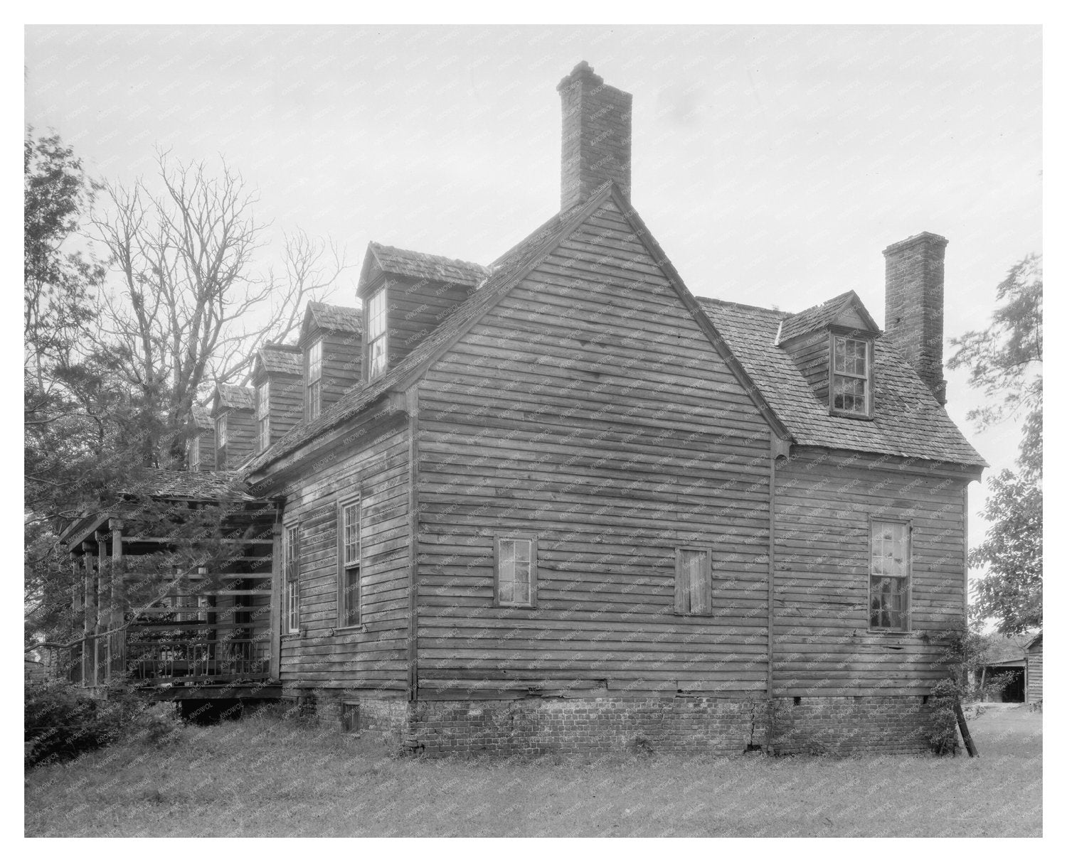 1730 Wooden House, Weyanoke, Charles City County, VA