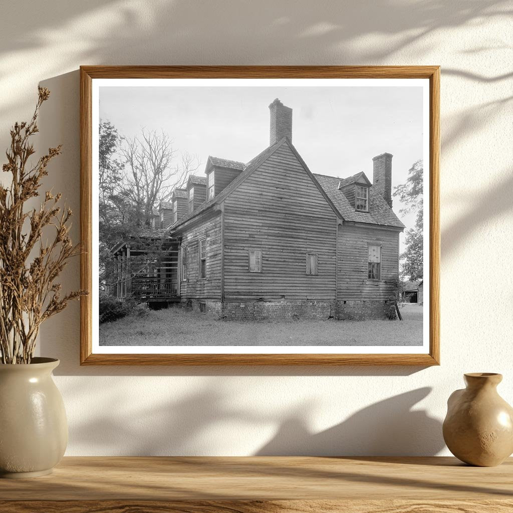 1730 Wooden House, Weyanoke, Charles City County, VA