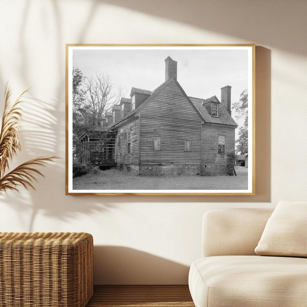 1730 Wooden House, Weyanoke, Charles City County, VA