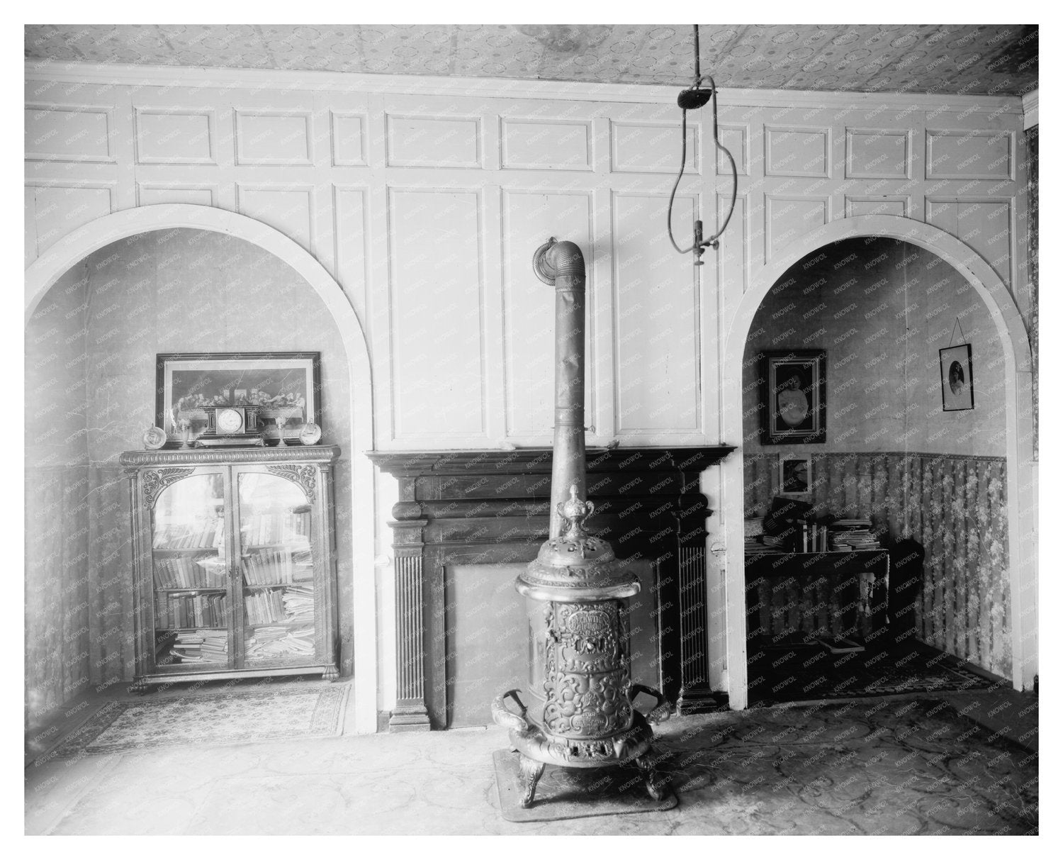 Historic Interior, Weyanoke, VA 1730 - Carnegie Survey