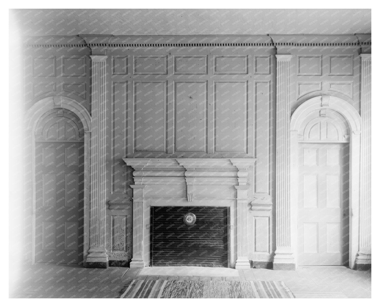 Weyanoke Architecture, Charles City, VA, 1730