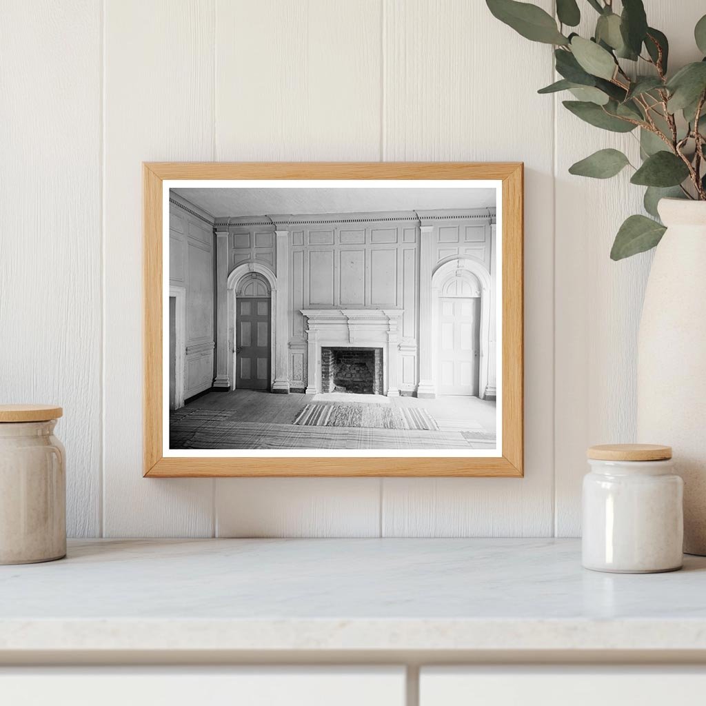 Weyanoke, VA Historic Interior View, 1730 Architecture