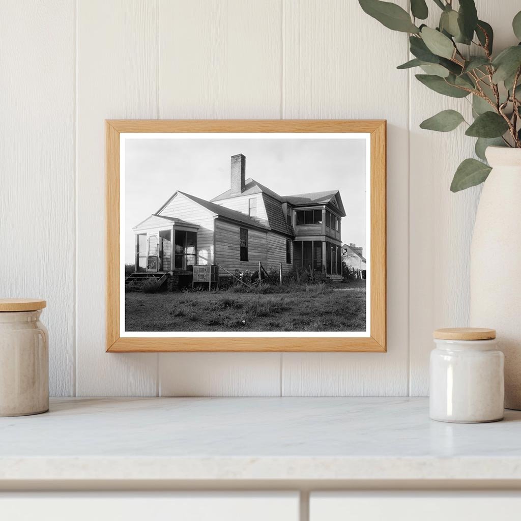 Barretts Ferry Architecture, Charles City County, VA 1900s