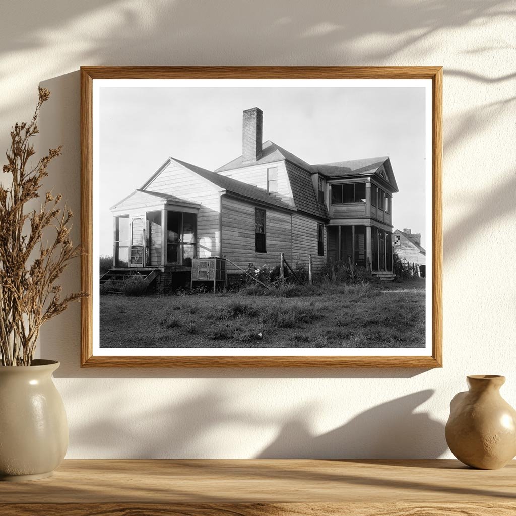 Barretts Ferry Architecture, Charles City County, VA 1900s