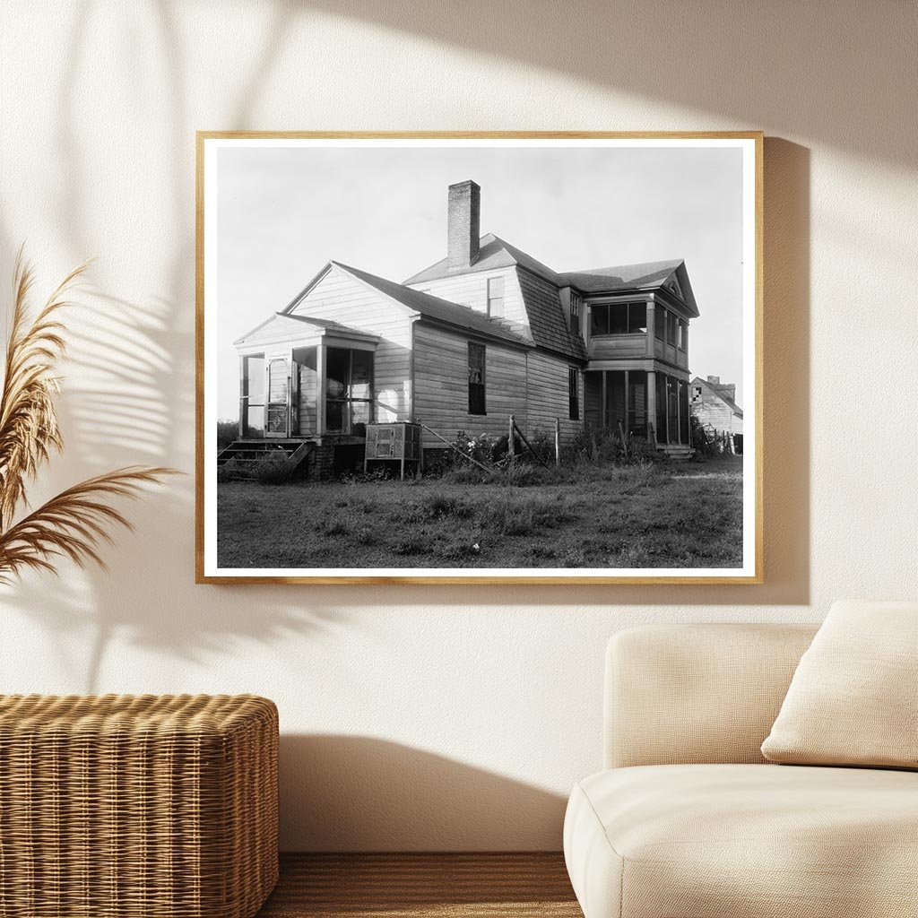 Barretts Ferry Architecture, Charles City County, VA 1900s