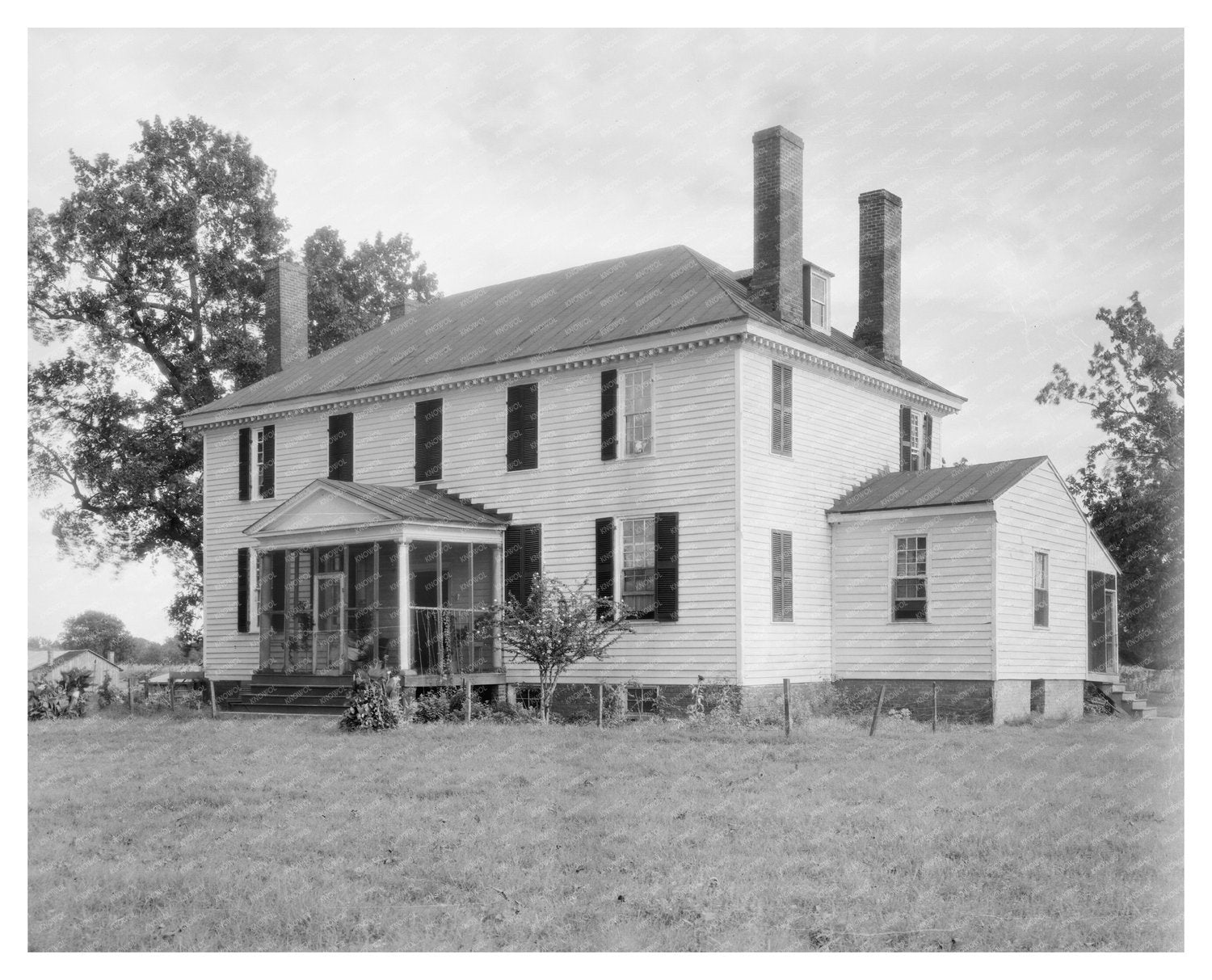 Weyanoke Historic Home, Charles City, Virginia, 1740