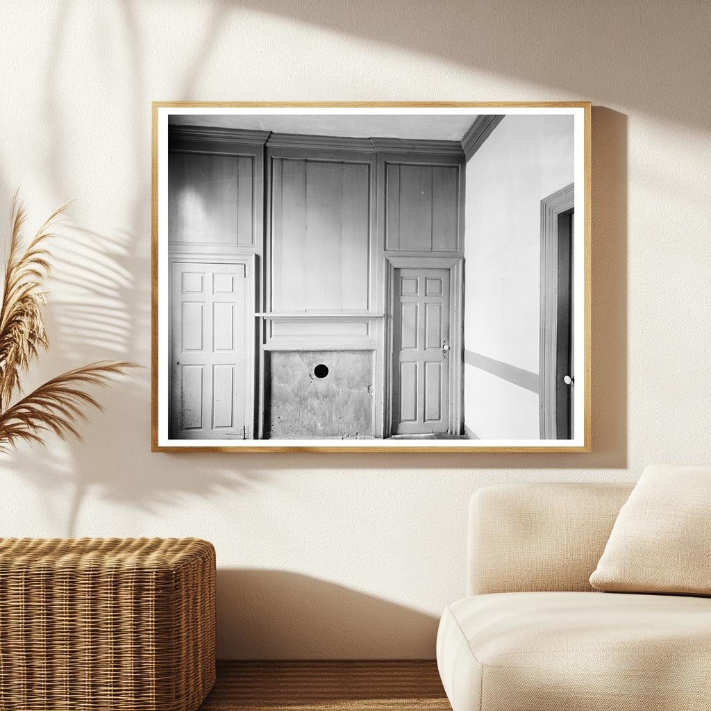 Weyanoke Building Charles City VA Historic Photo 1740