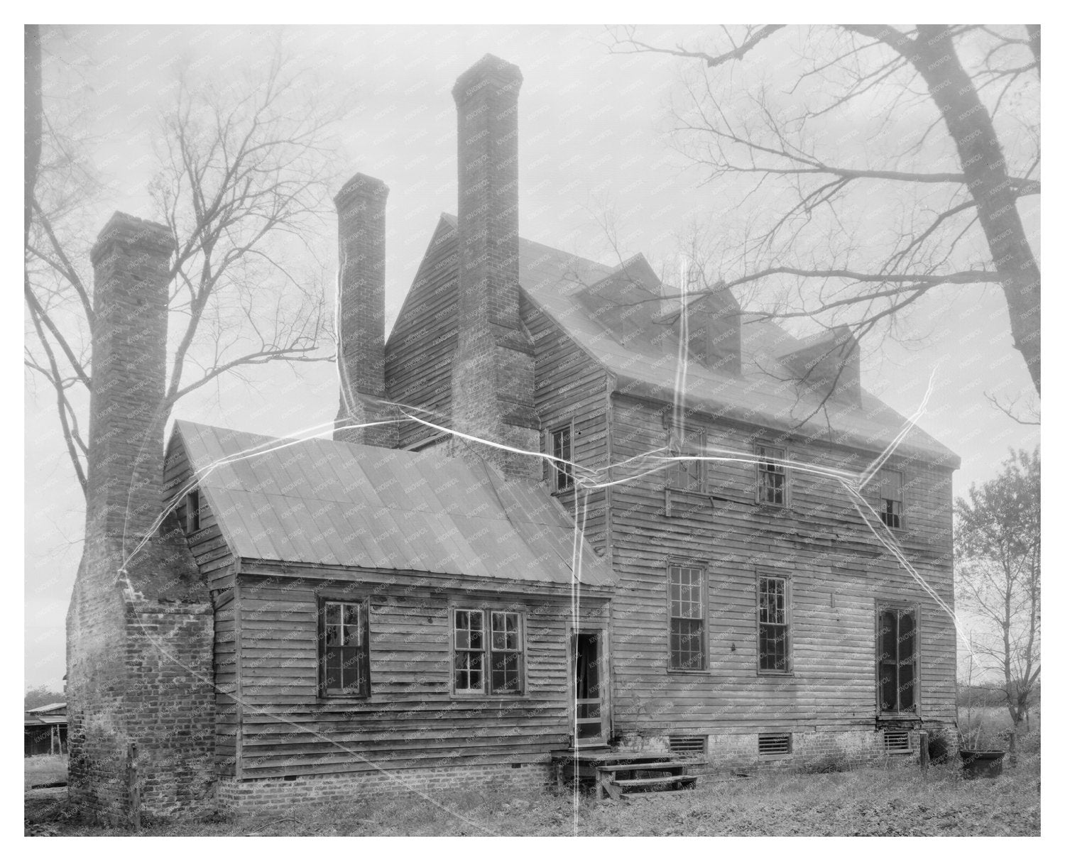 Salem Church Architecture, Charles City County, VA 1900s