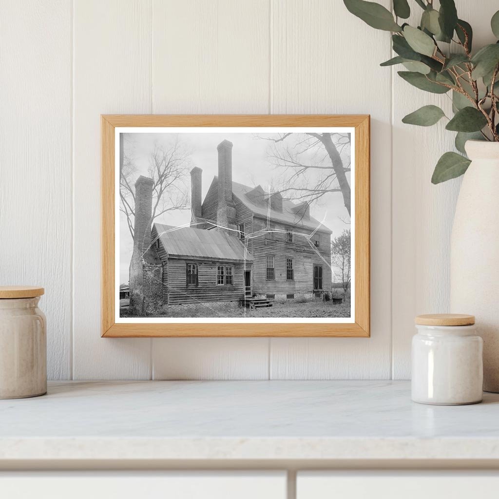 Salem Church Architecture, Charles City County, VA 1900s