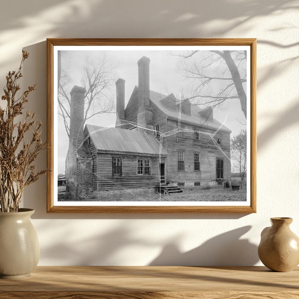 Salem Church Architecture, Charles City County, VA 1900s