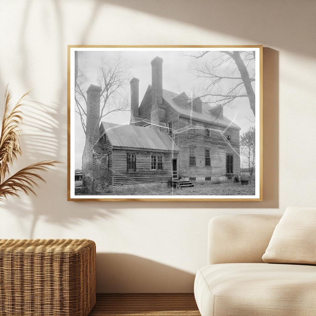 Salem Church Architecture, Charles City County, VA 1900s