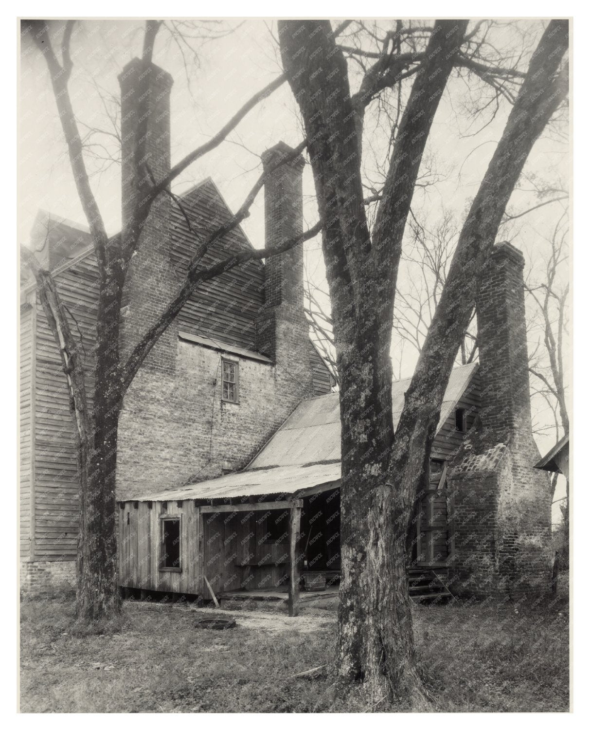 Salem Church Architecture, Charles City VA, Early 1900s