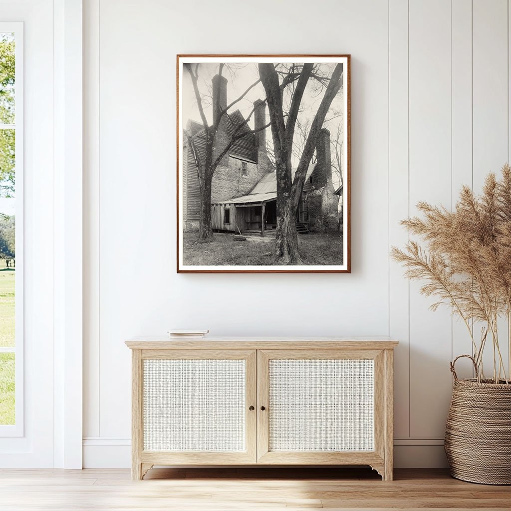 Salem Church Architecture, Charles City VA, Early 1900s