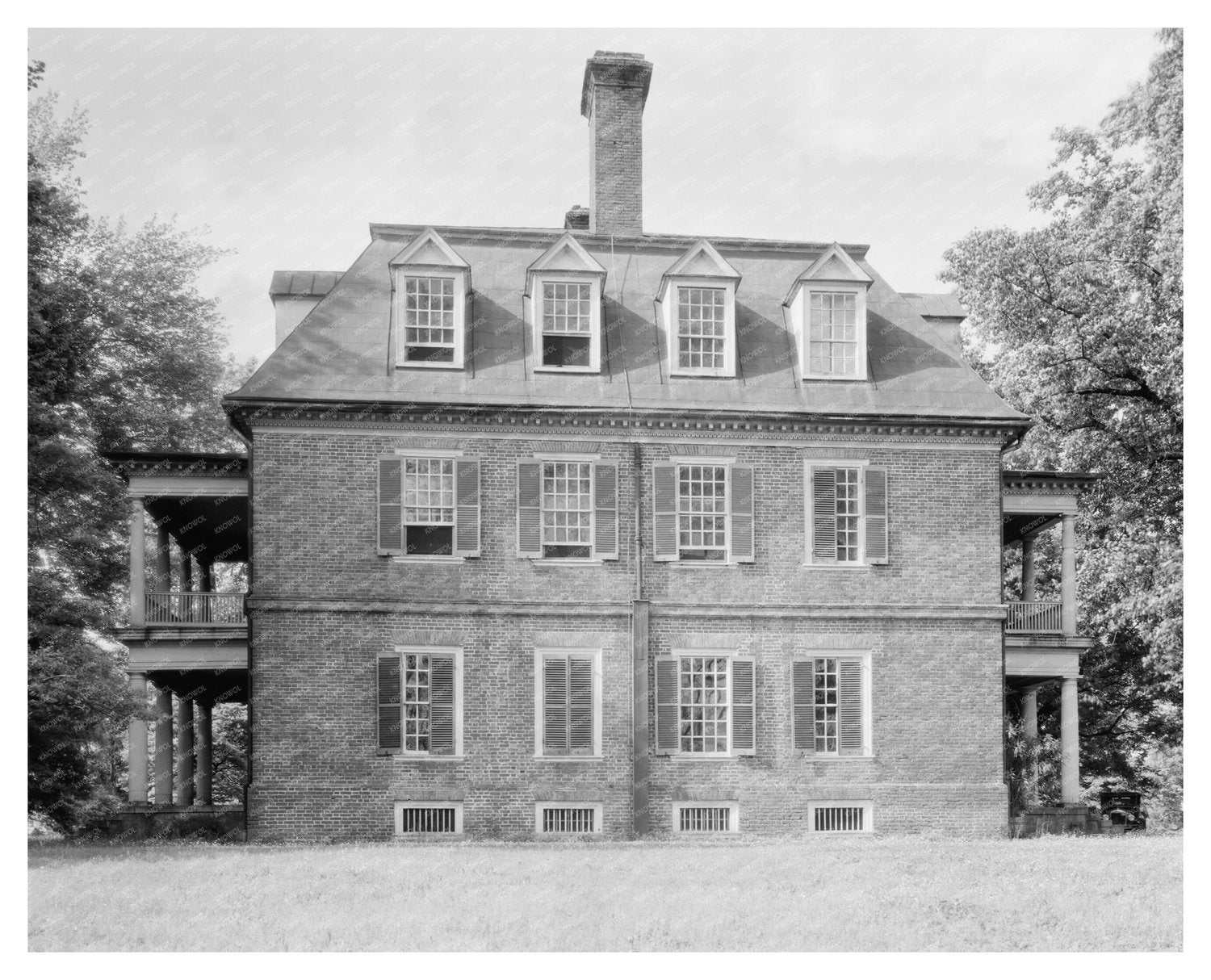 Shirley Plantation House, Charles City, Virginia 1650