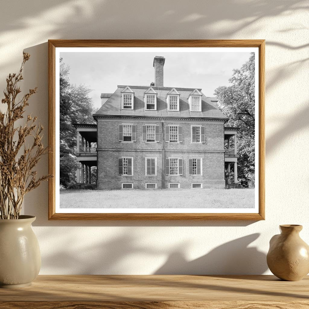 Shirley Plantation House, Charles City, Virginia 1650