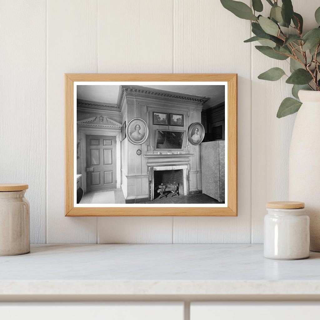 Shirley, VA 1650: Historic Architecture Photograph