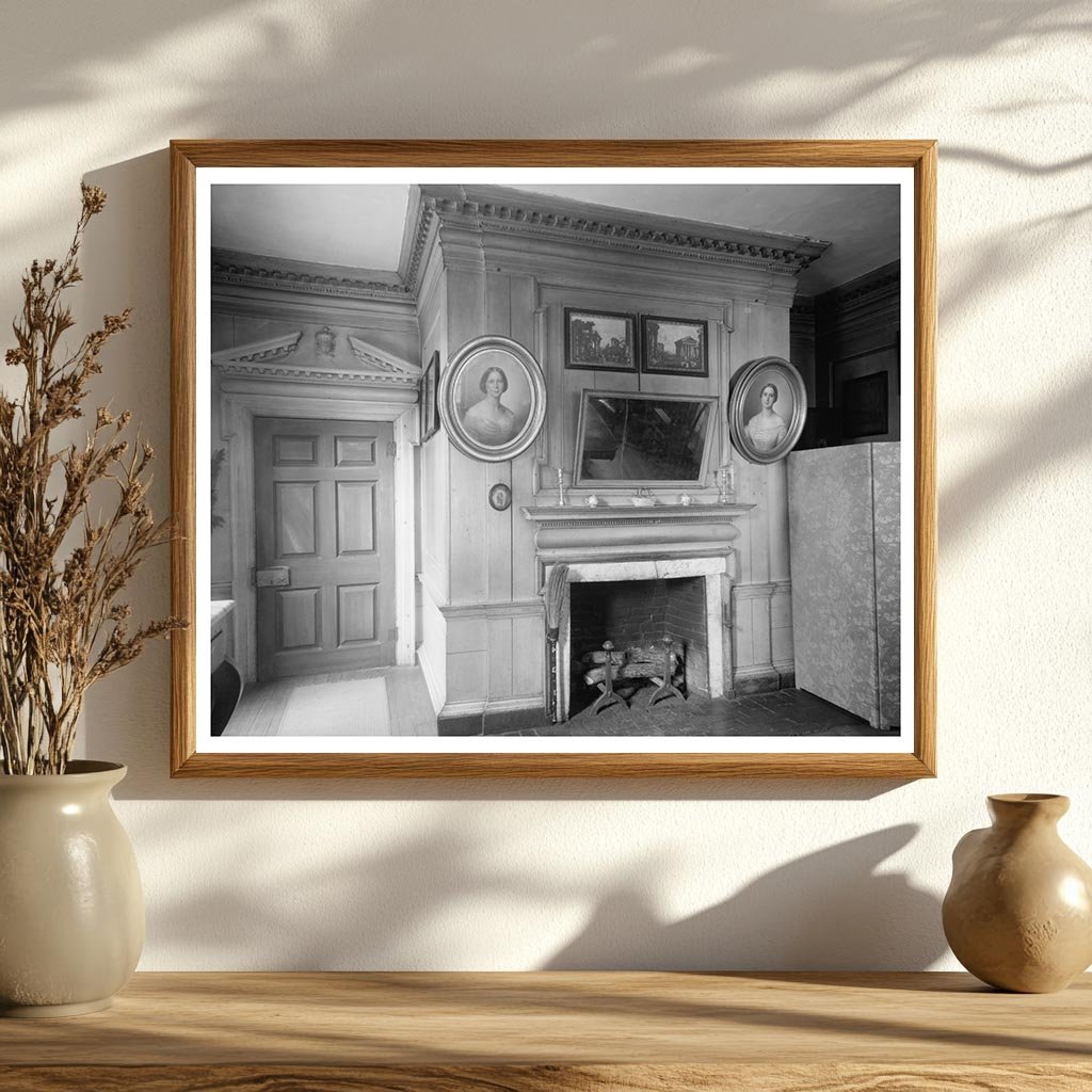 Shirley, VA 1650: Historic Architecture Photograph