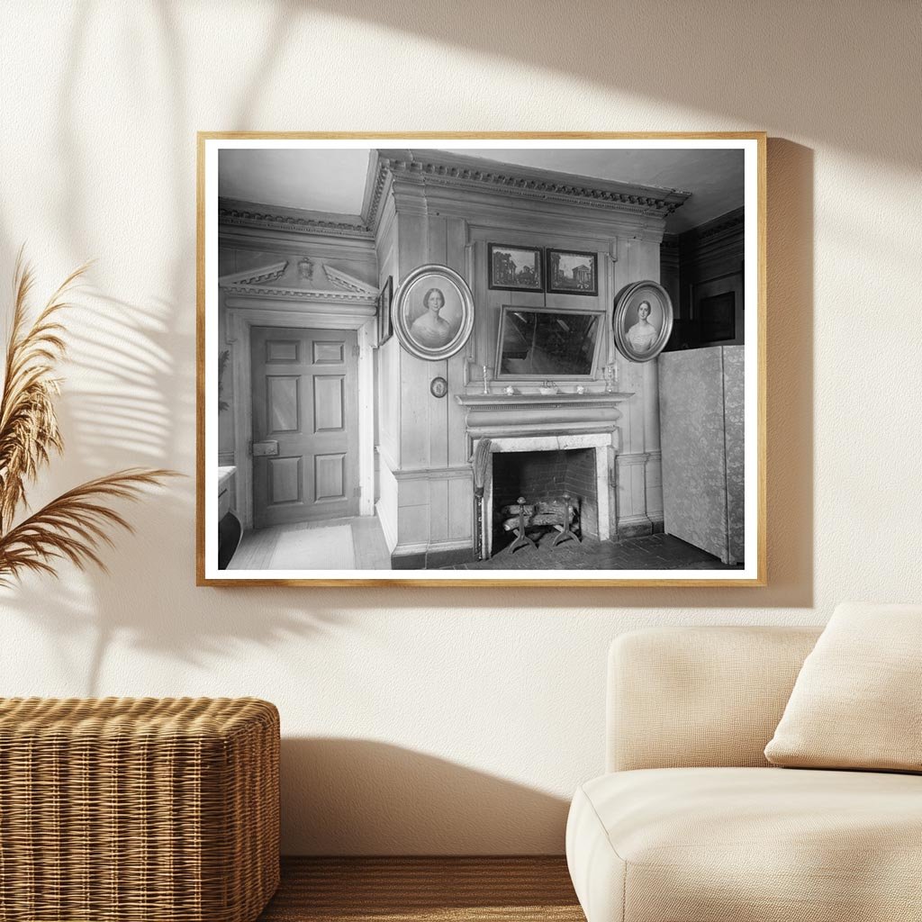 Shirley, VA 1650: Historic Architecture Photograph