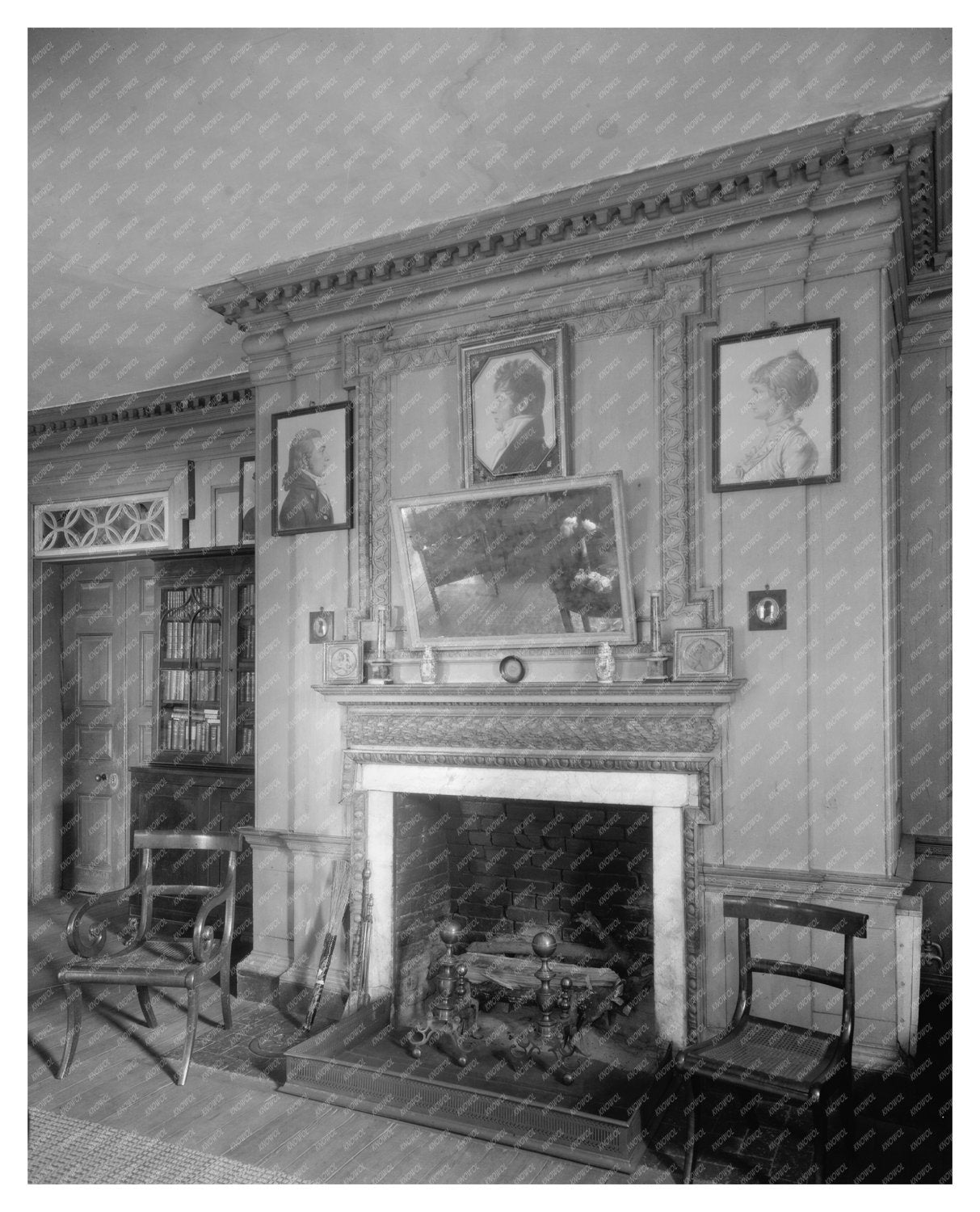 Shirley Plantation, Charles City, VA, 1650 History Photo