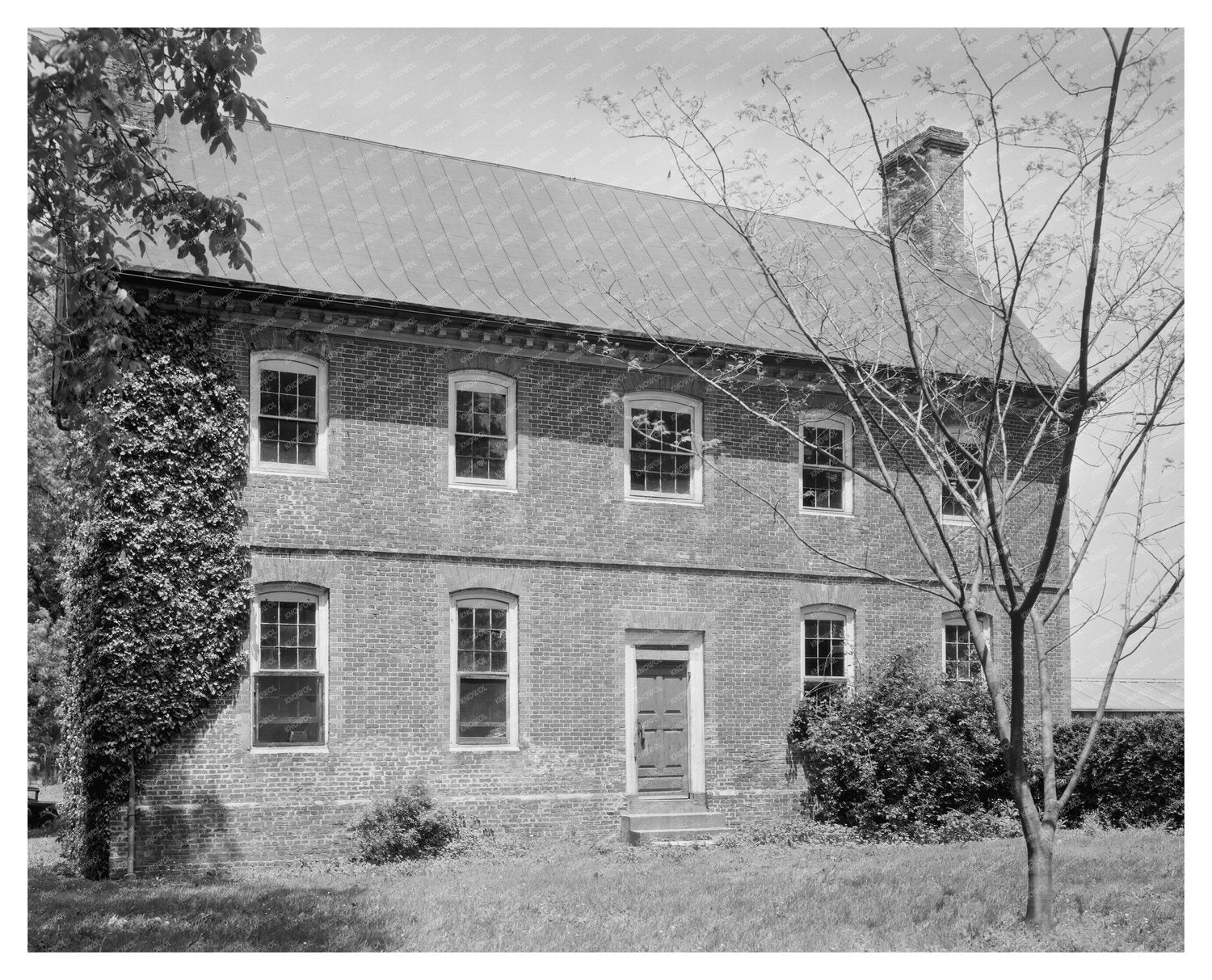 Shirley Plantation House, Charles City, VA, 1953 Photo