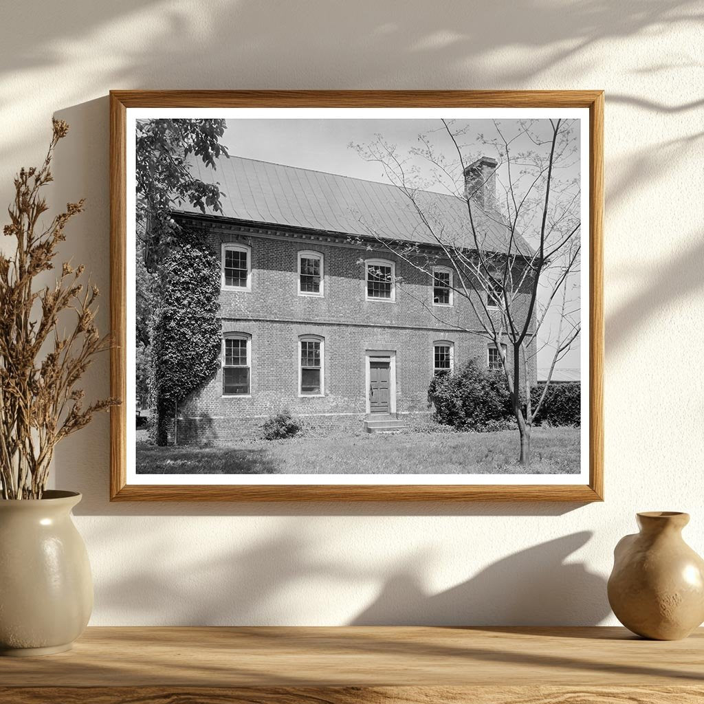 Shirley Plantation House, Charles City, VA, 1953 Photo