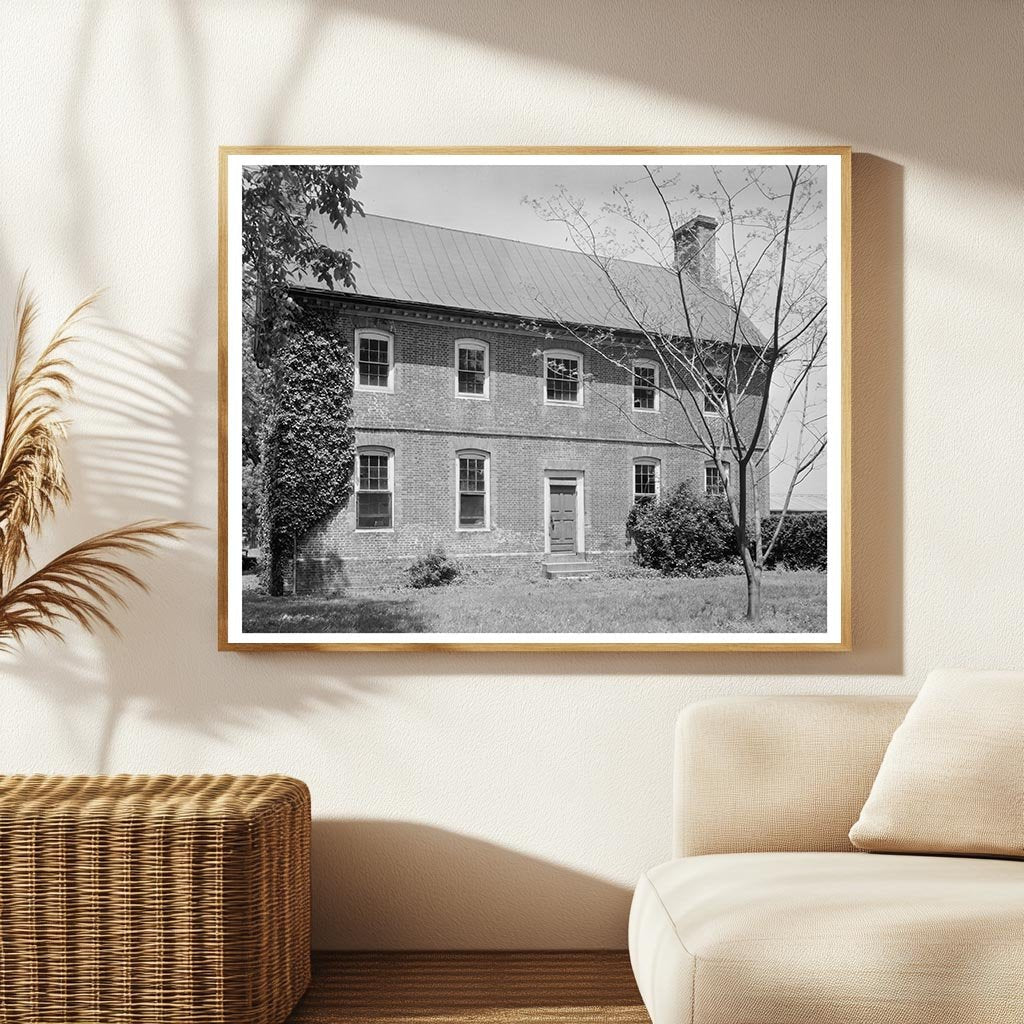 Shirley Plantation House, Charles City, VA, 1953 Photo