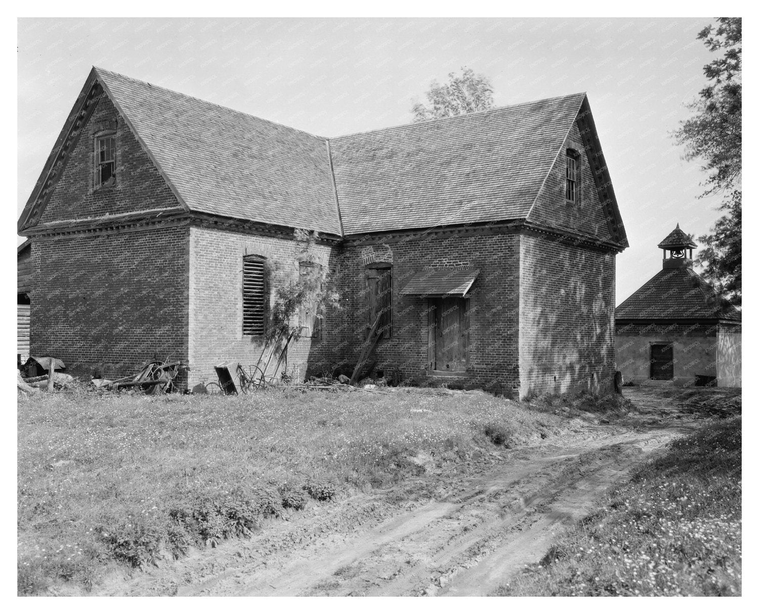 Historic Outbuildings at Shirley, VA 1900s