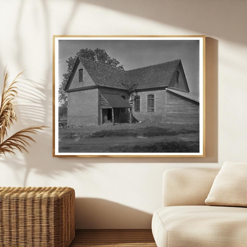 Shirley Plantation Photo, Charles City, Virginia, 1953