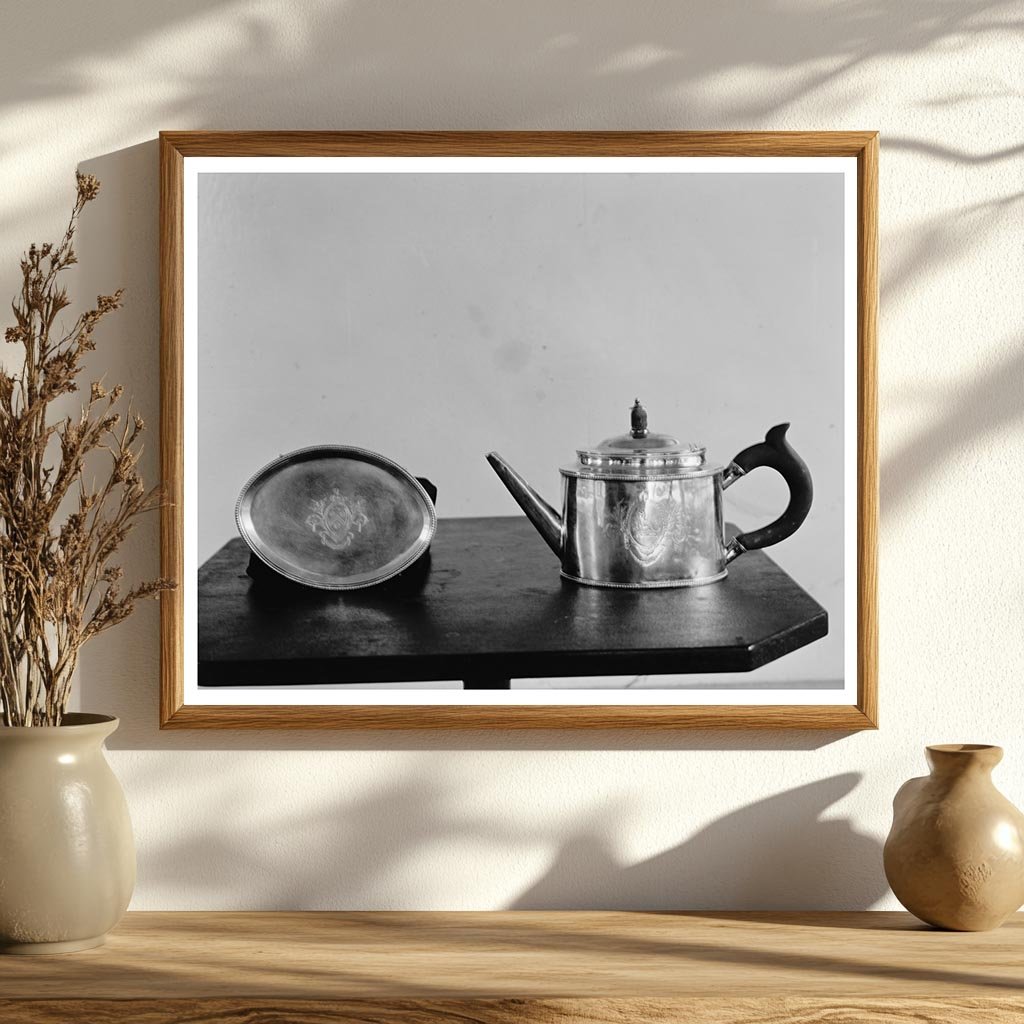 Shirley Plantation, Charles City VA, 1953 Vintage Photo