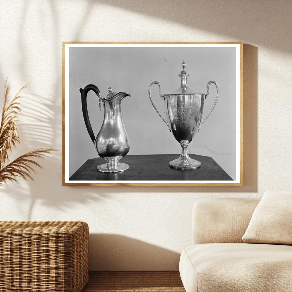 Shirley Plantation, Charles City, Virginia, 1953 Photo