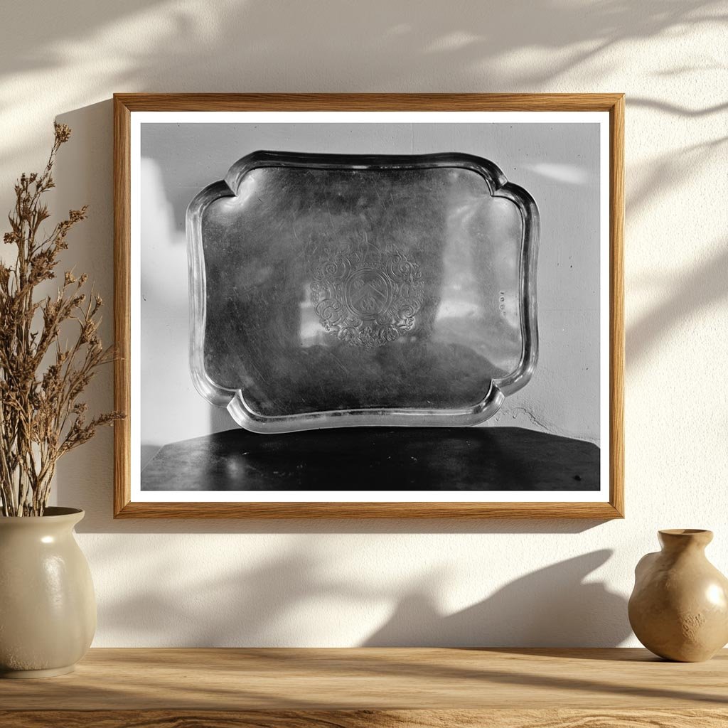 Vintage Photo of Shirley Plantation, Charles City, VA 1953