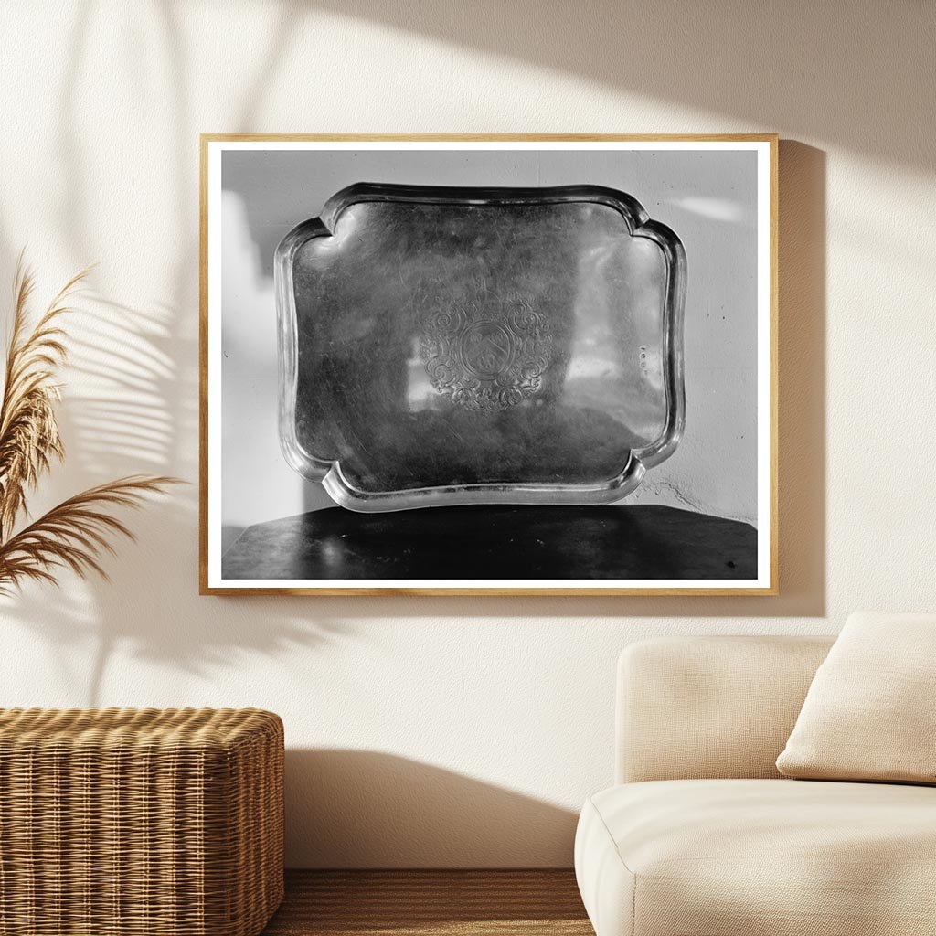 Vintage Photo of Shirley Plantation, Charles City, VA 1953