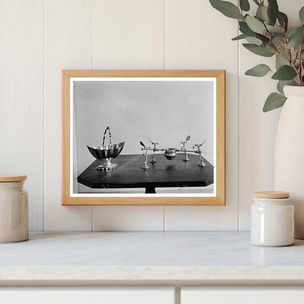 Shirley Plantation Interior, Charles City, VA 1953